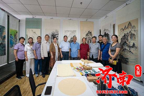 耿建华教授画展在济南麒麟会馆（济南银座好望角2号楼15楼）开幕 9月3日开展至9月18日结束