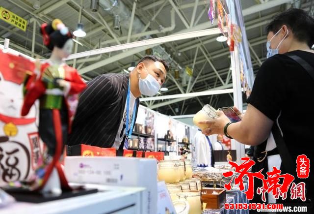 2021济南·日本进口商品博览会在济南开幕为期4天 150余家日本企业的300余个品牌亮相