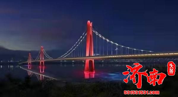 济南凤凰黄河大桥主体结构施工圆满结束