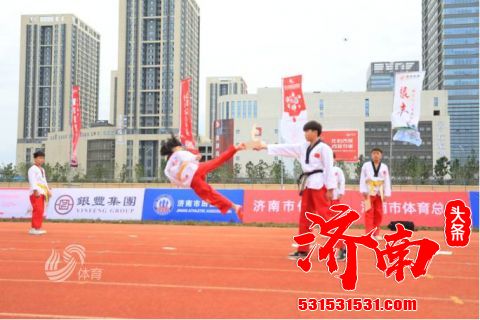 2021济南第三届全民田径运动会在济南市青少年体育竞赛训练中心田径场举行