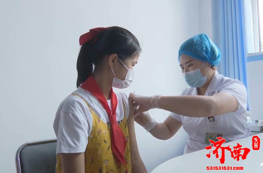 临邑县9-14岁女孩HPV疫苗首针免费接种