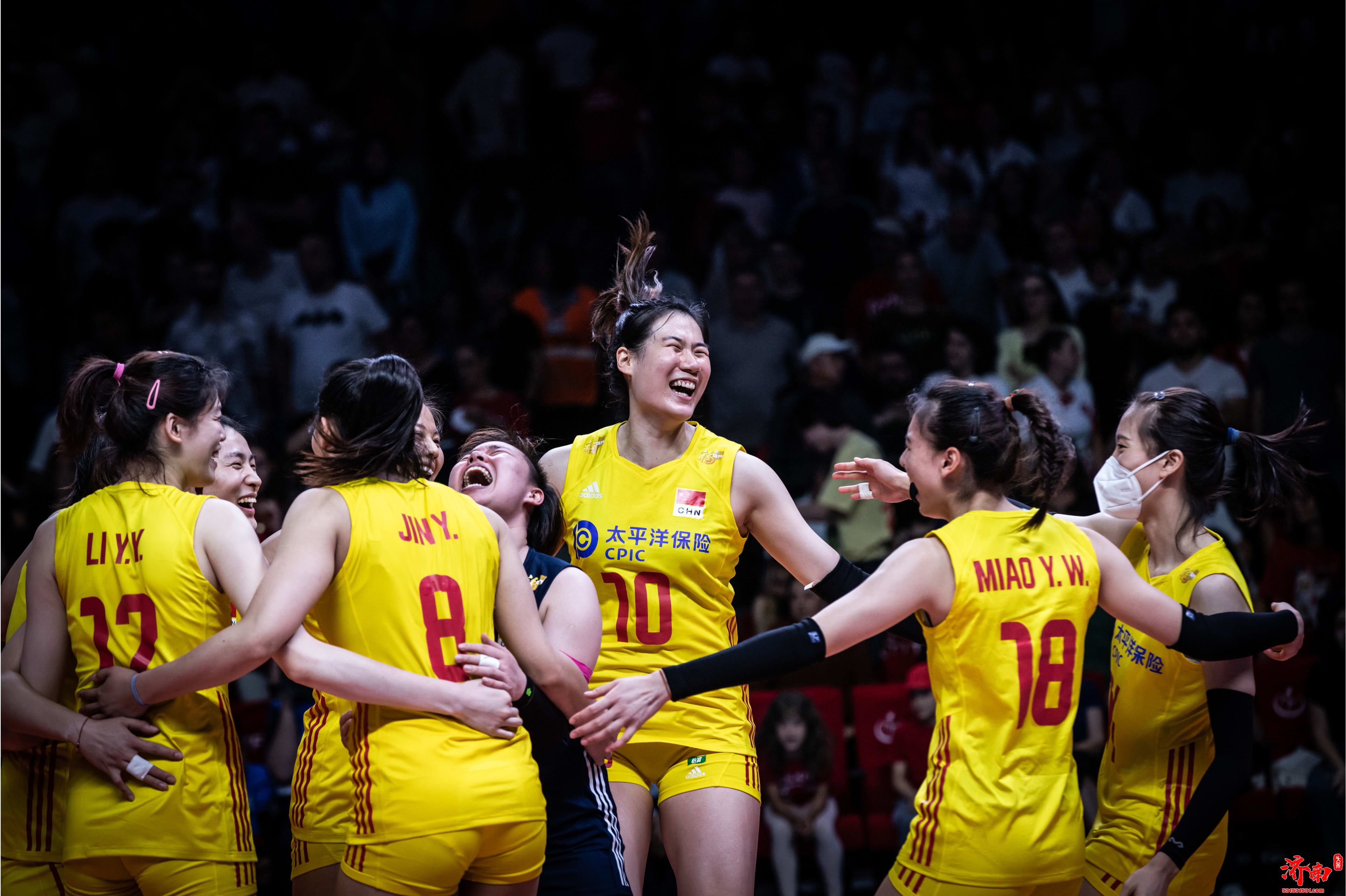 2022年世界女排联赛（VNL）首周比赛,中国女排3比1击败土耳其