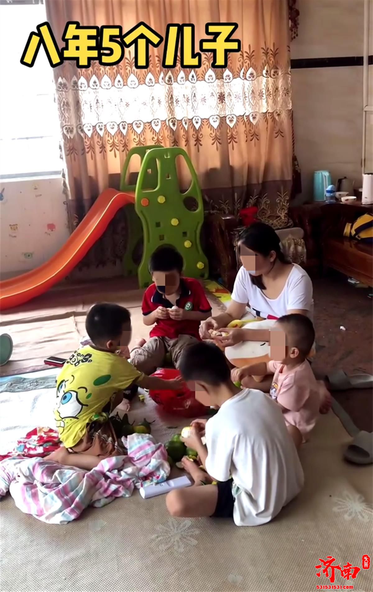 广东一90后宝妈8年生5个儿子第六胎已经怀孕6个多月 当地卫健局：目前对个人无处罚措施