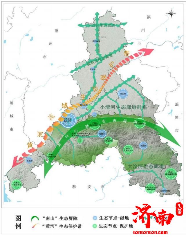 济南市国土空间生态修复规划（2021-2035年）公示