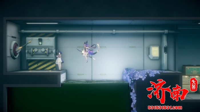 类银河恶魔城游戏《少女与学院城》今日正式在Steam平台推出试玩Demo!