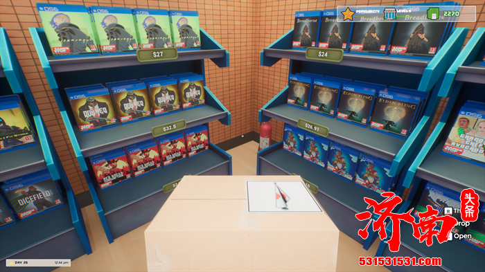 从尘埃小店到游戏帝国！沙盒模拟经营游戏《电玩人生》发布
