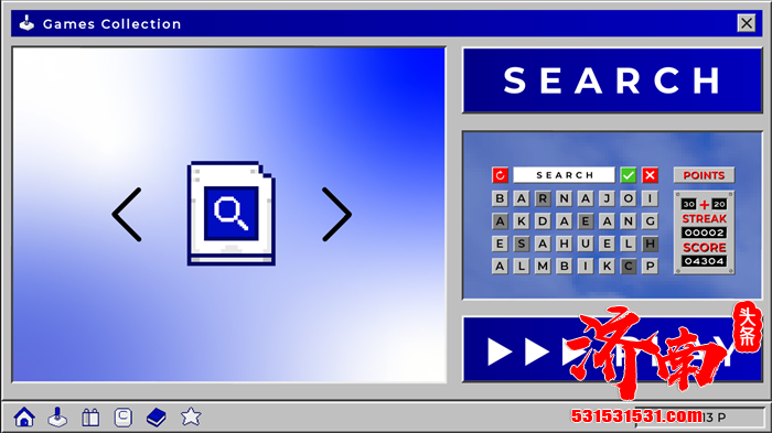 主打休闲打字 + 拼词挑战的文字类游戏《Word95》在 Steam 平台正式上线