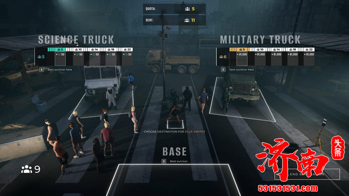 融合生存模拟、策略管理与道德抉择的末日题材游戏《检疫区：最后一站》Steam 正式上线