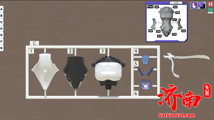 3D 机甲模型组装模拟游戏《机甲建造者3D》登陆 Steam 平台