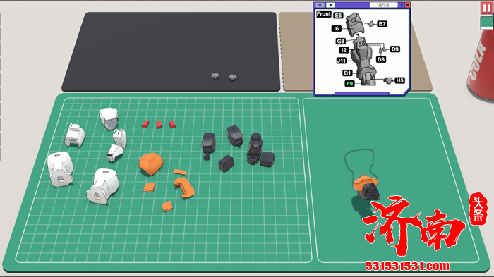3D 机甲模型组装模拟游戏《机甲建造者3D》登陆 Steam 平台